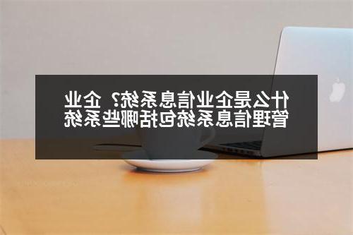 什么是企业信息系统？企业管理信息系统包括哪些系统